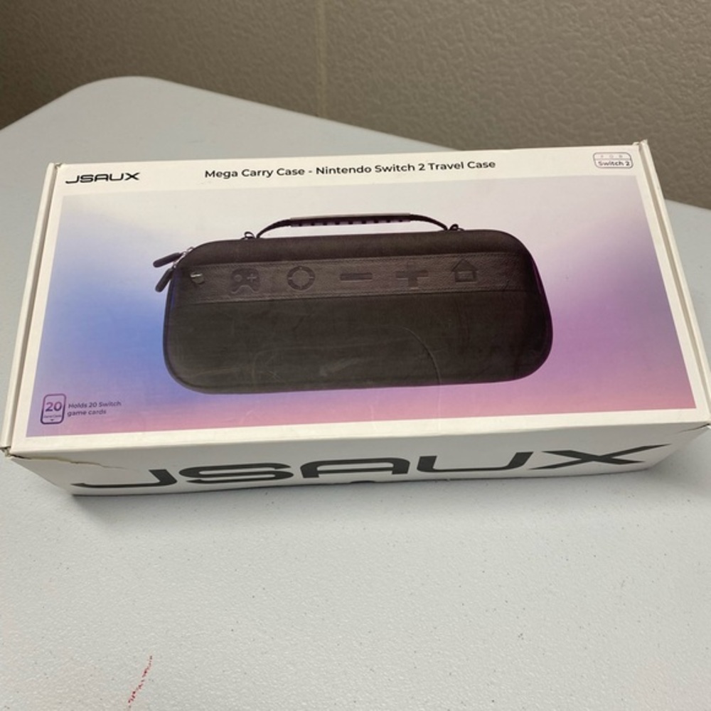 Black Mega Carry Case for Nintendo Switch 2